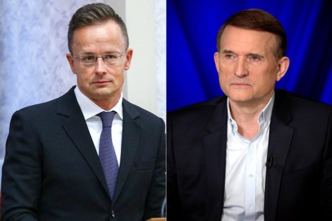 Медведчук и Сийярто рассказали о перспективах развития украинско-венгерских отношений в 2022 году