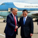 Трамп встретил Си Цзиньпина у трапа самолета в США: детали встречи лидеров